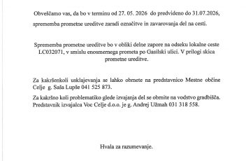 VOC - sprememba prometnega režima maj 2026-1